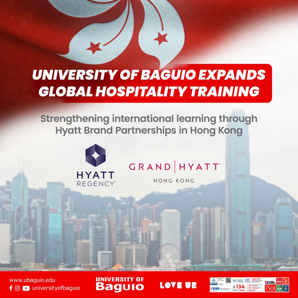 UB SIHTM and Hyatt Regency Network on 2026 Participation